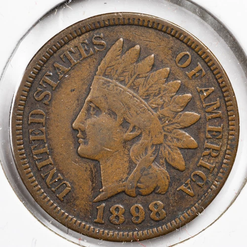 1898 Indian Head Penny Extremely Fine (XF)