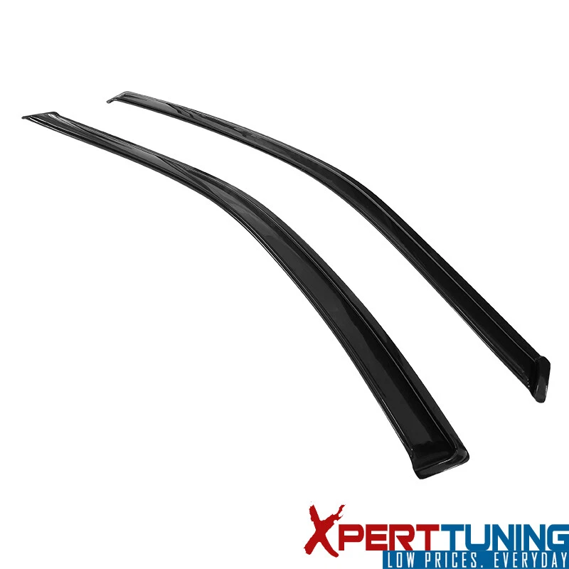 Se adapta a 92-96 Honda Prelude BA8 BB2 Viseras de ventana Ventilación Protector de lluvia Deflector Acrílico Foto 2 de 4