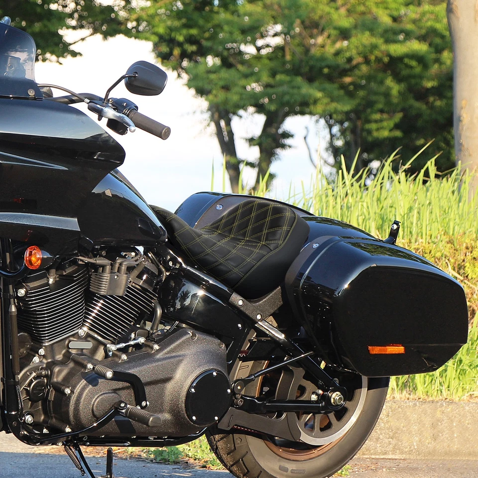 Asiento de conductor Solo Rider apto para Harley Low Rider S ST FXLR FXLRS FXLRST 2018-2025 Foto 3 de 4