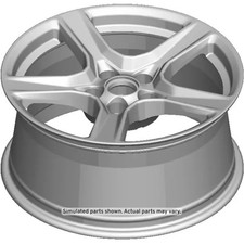 18x8.5-inch Aluminum Wheel - Gm 22998072 2016-2024 Chevrolet Camaro - 22998072