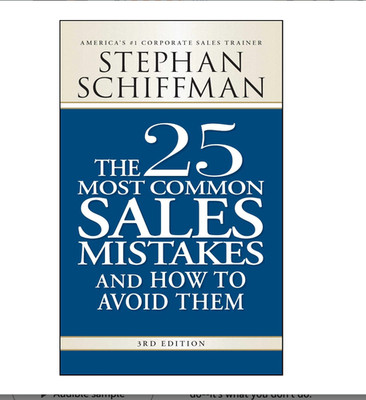 The 25 Most Common Sales Mistakes and How to Avoid Them