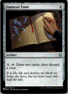 Emmessi Tome The List Reprints NM Normal