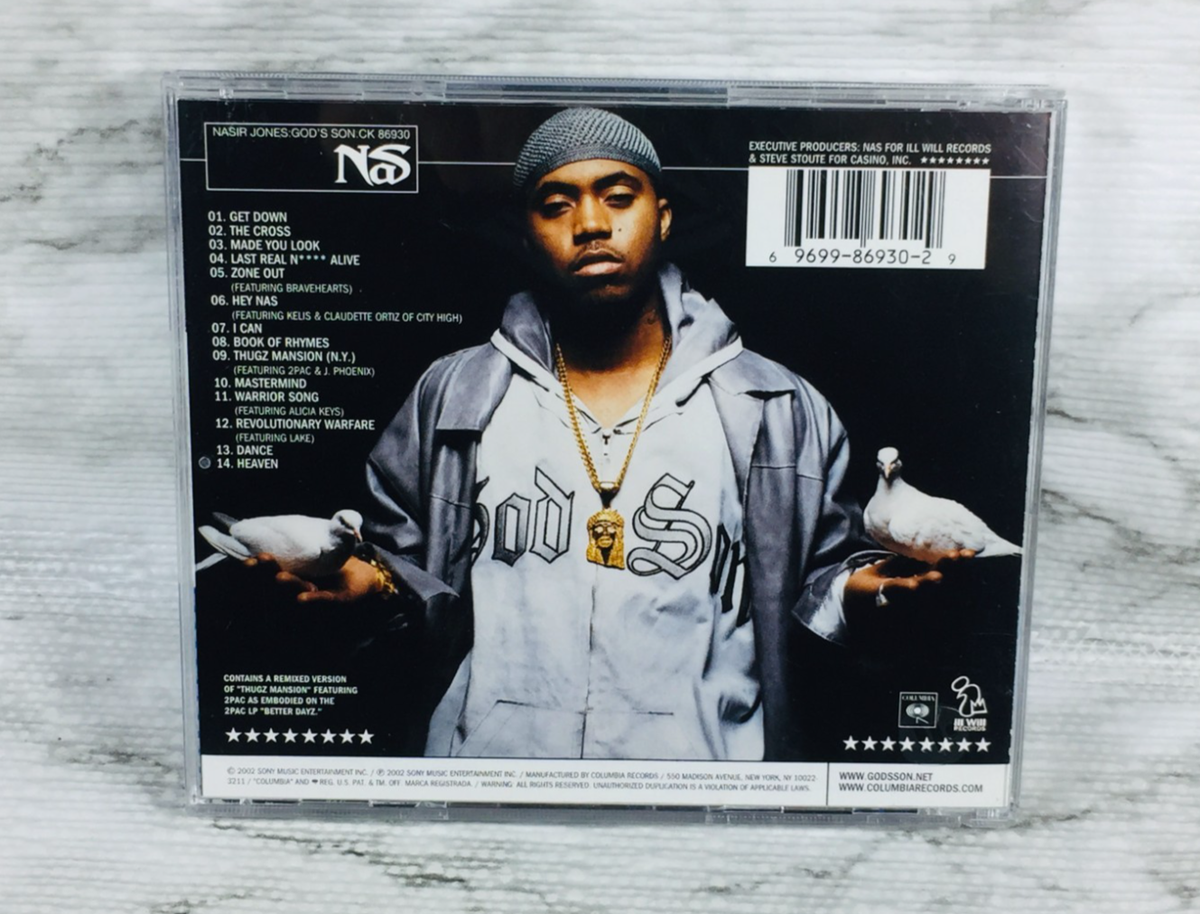 NAS - GOD'S SON (2002) 2-CD (LIMITED EDITION) w/BONUS DISC! NASIR
