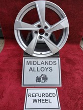 A4 S4 B9 AUDI SPORT 19" Alloy Wheel SILVER 8W0601025ES