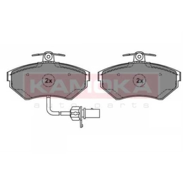 Kamoka BremsbeläGe Bremsbelegsatz Vorne FüR Audi A4 VW Passat Variant-image
