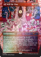 NM MTG RAINBOW FOIL ALL WILL BE ONE - SECRET LAIR ANIMAR AND FRIENDS