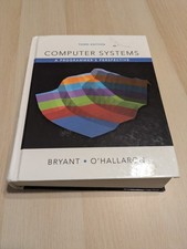 Computer Systems: A - Hardcover, by Bryant Ra...