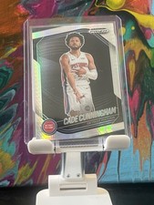 2024-25 Panini Prizm Black Cade Cunningham Hyper Silver Prizm & Silver Fireworks