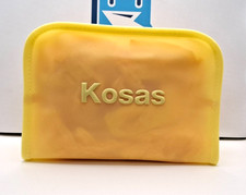 Kosas Travel  Bestsellers yellow Makeup Bag