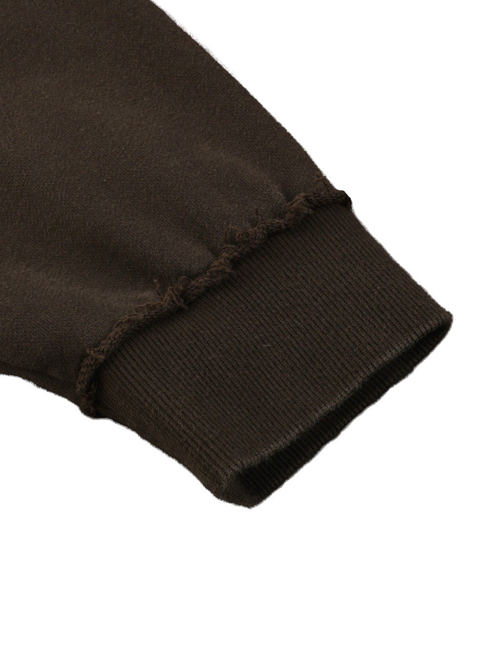 Sun Fade Raw Edge Quarter-Zip Sweatshirt image 8