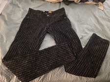 Pilcro and the Letterpress Serif Corduroy Pants Size 28 Houndstooth