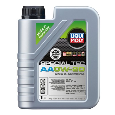 Motoröl LIQUI MOLY 9701 Special Tec AA 0W-20 Leichtlauf syn Asia America 1 Liter
