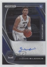 2021-22 Panini Prizm Draft Picks JaQuori McLaughlin #DP-JQM Auto 12zm