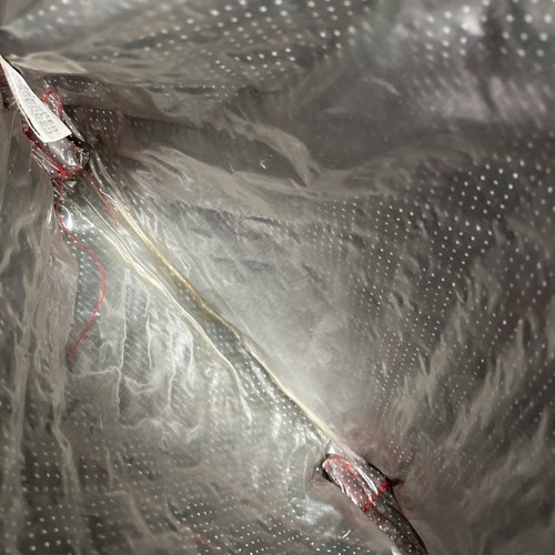 Vintage 90’s Vera Bradley Designs Make Up Bag Made in USA Red Quilted Paisley - Picture 6 of 12