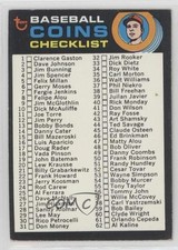 1971 Topps Checklist Checklist Baseball Coins #161 0e3