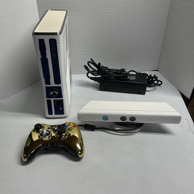 Limited Edition Xbox 360 Star Wars Kinect 320 GB R2D2 Console C-3PO Controller