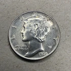 1940 Mercury 10C Dime FULL BANDS - BU/Brilliant Uncirculated