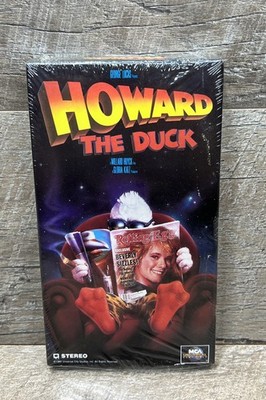 Howard The Duck VHS 1986 Factory Sealed - Brand NEW - George Lucas MCA Universal