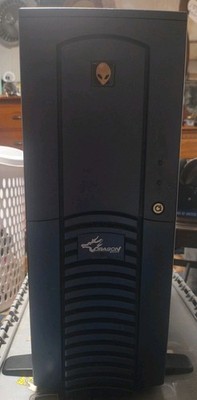 Vintage Retro Navy Blue ATX Sleeper Chenming Chieftec PC 