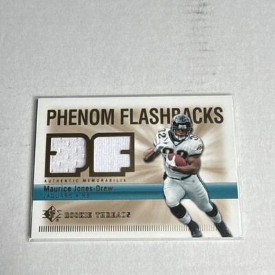 Upper Deck 2007 SP Rookie Threads Phenom Flashbacks PHF-MJ Jones-Drew RC MEM