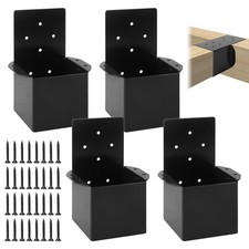 4x4 Pergola Brackets for Wood Post Actual 3.5...