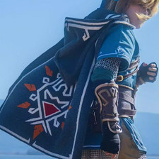 New Only Cape Tears of the Kingdom Cosplay Cape Link Embroidery