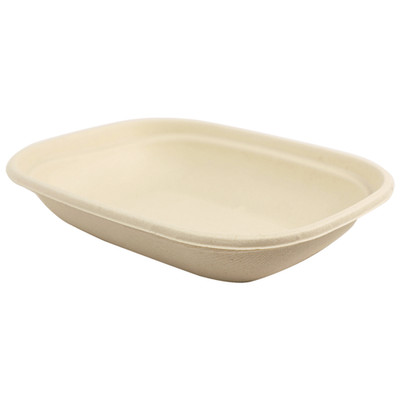 World Centric Fiber Box Laminated 8.7x6.7x1.7 in 20 oz (QTY 400), SKU CT-SC-20L-