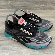 Reebok Nano X2 Gray And Blue Running Performa...