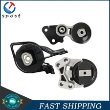 2007-2015 For Ford Edge Lincoln MKX 3Pcs Engine & Transmission Mount Kit A5431