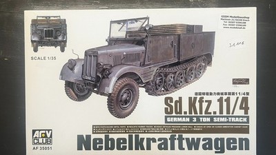 AFV Club 35051 German Sd Kfz 11/4 Nebelkraftwagen