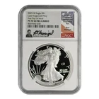 2025-W American Silver Eagle NGC PF70 Ultra Cameo FDOI Harrigal Signed