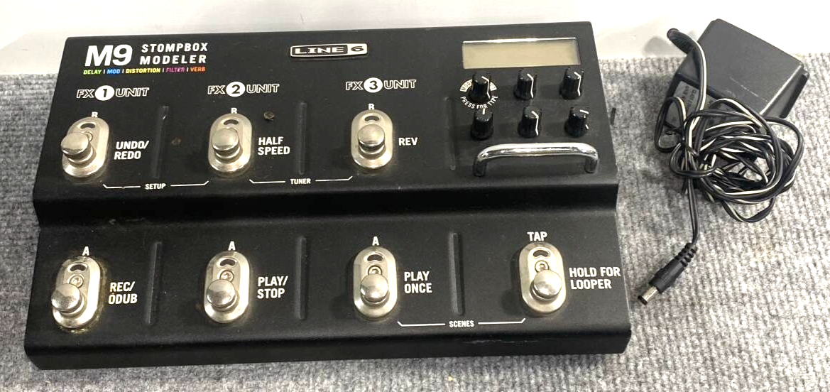 Line 6 6 M9 Stompbox Modeler Multi-Effects Guitar Effect Pedal for