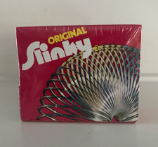 VTG TOY 1980s Original Slinky Sealed Metal Walking Spring James Industries NOS