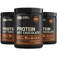 Optimum Nutrition Protein Muscle Support Hot Chocolate Rich Flavour Pack 3x350g