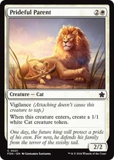 MTG Prideful Parent FDN C Creature Cat - NM