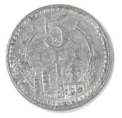5 Lei Münze - Rumänien 1970 -  .....*