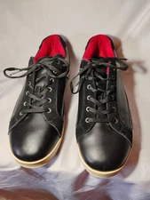 BCG Black and Red Leather Golf Shoes. Academy Ltd.  Men’s Size 10 D