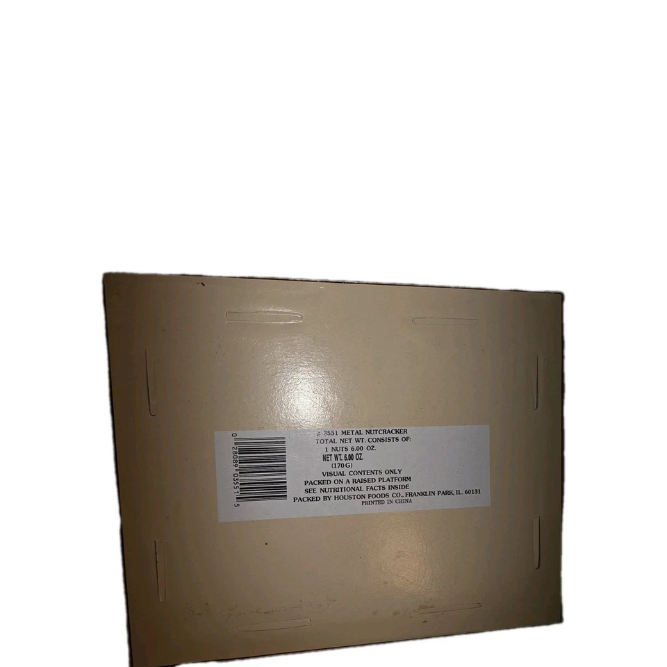 Vintage Nut Christmas Cracker In Box Made Of Cast Iron - Image 3 of 4