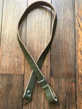 REAL NOS complete us army M1 liner chin strap leather OD green drab ETO WW2 WWII