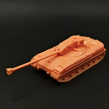 3D Printing Model Kit 1/72/87 Sweden Bofors TRV Heavy Tank Unpainted