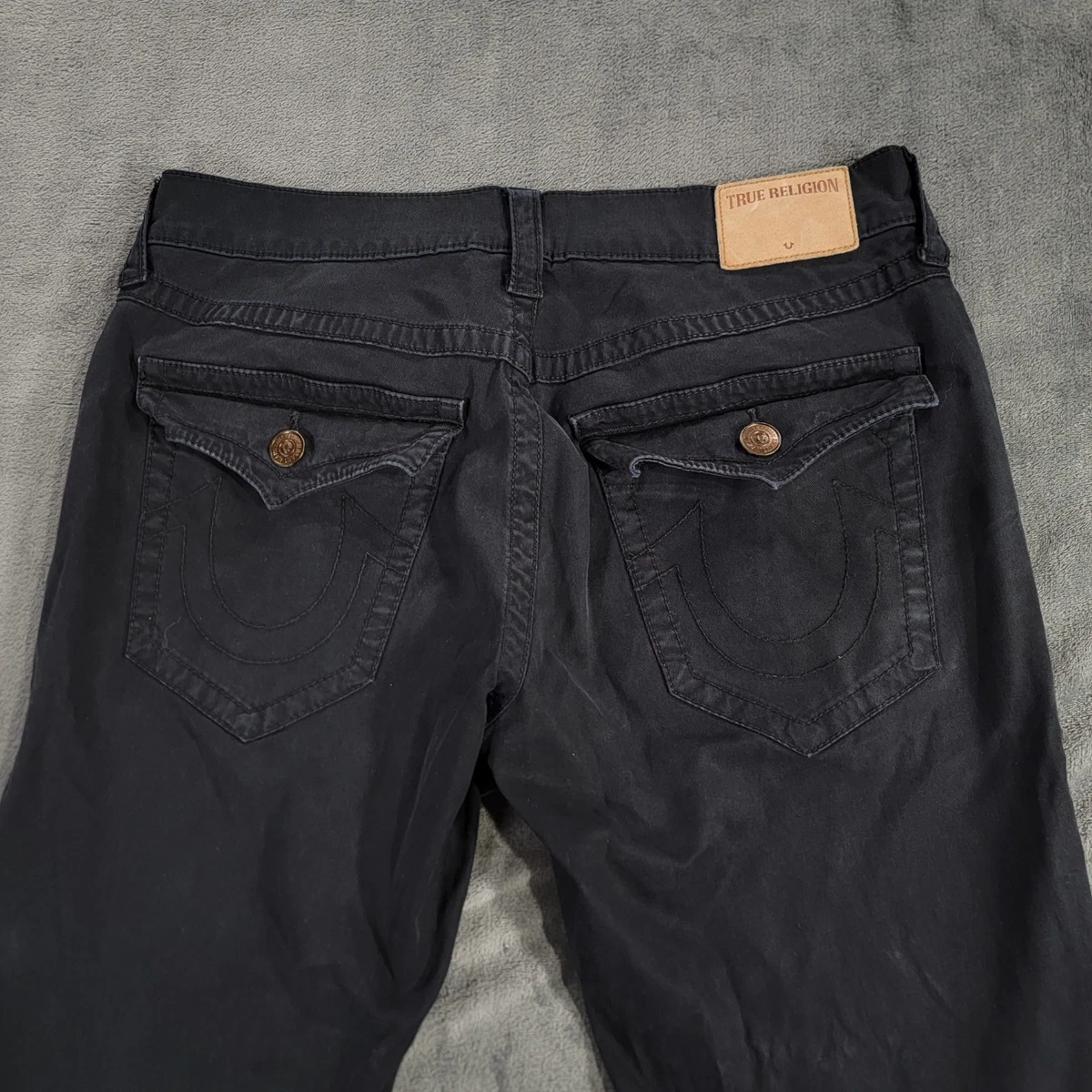 True Religion Geno Black Jeans for Men for sale | eBay