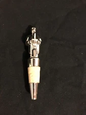 Vintage Lenox Heavy Chrome Bottle Stopper