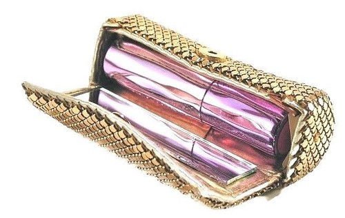 Metal Mesh Small Lip Stick Case "New" USA Stock - Picture 7 of 56