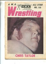 A.W.A. Wrestling #133 Chris Taylor Jim Brunzell Ray Stevens  MBX105