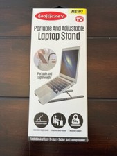 Doohickey Portable Adjustable Laptop Stand. As seen on TV. Black Brand New
