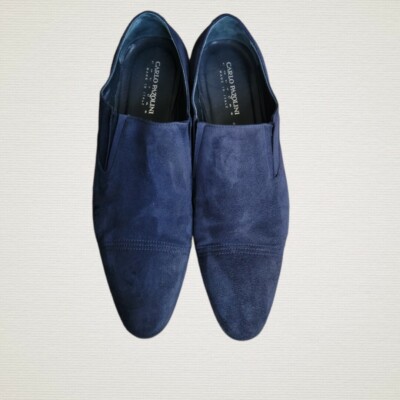 Carlo Pazolini Men's Blue Slip-ons Shoes Size 43/US 10