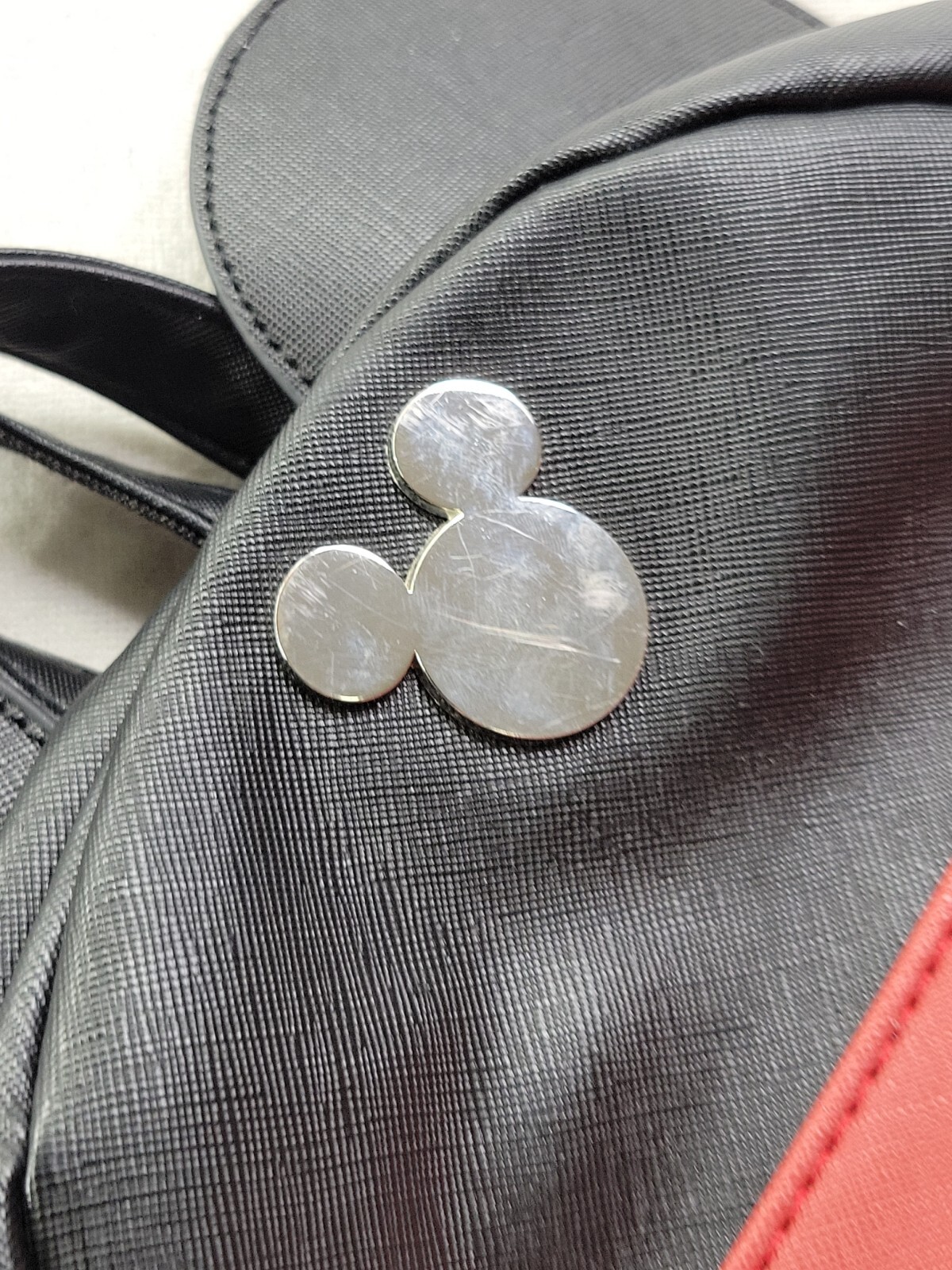 Disney Mickey Mouse Small Mini Backpack Ears Blac… - image 17