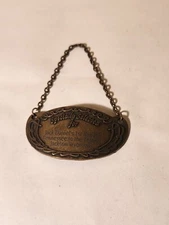 Jack Daniels Metal Hang Tag