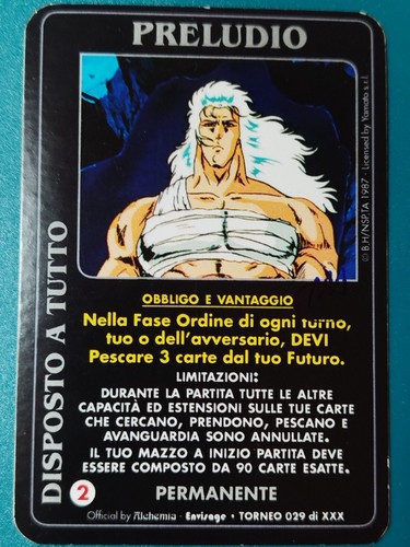 Gioco di carte Ken il guerriero Carte Preludio Alchemia TCG scegli carta/e - Foto 2 di 24