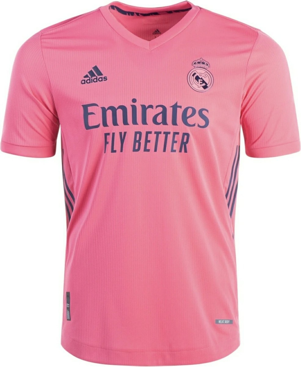 トップス 2020-21 adidas Real Madrid away shirt ADIDAS REAL MADRID 20/21 AWAY AUTHENTIC JERSEY SPRING PINK